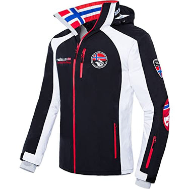 Nebulus Herren Skijacke Maestro SKI, warme Jacke, praktische Skijacke und Winterjacke, schwarz - im Sale
